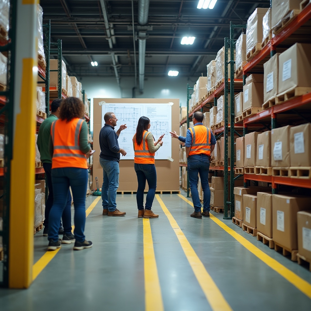 Modulo formativo organizzazione spazi magazzino manifatturiero